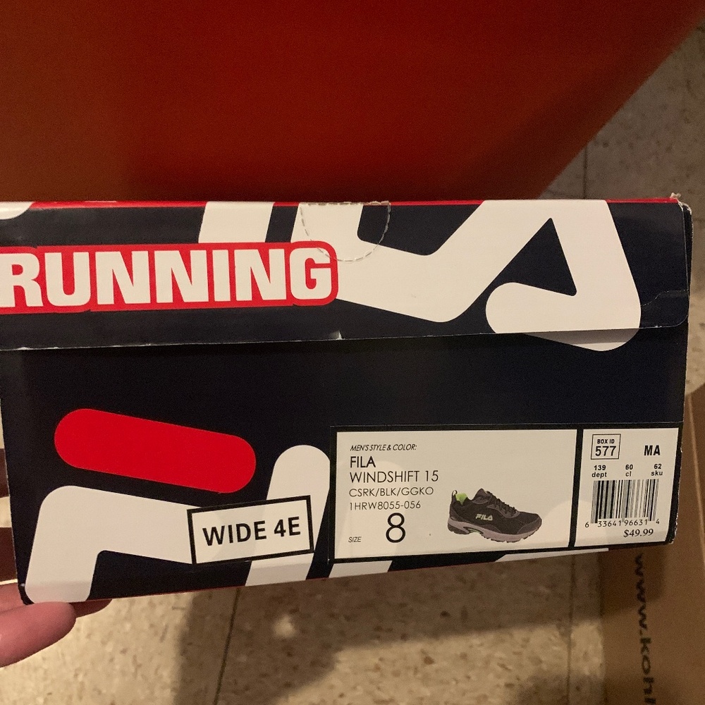 Fila Men’s running shoes